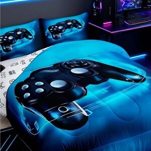 Boys Gamer Bedroom Decor